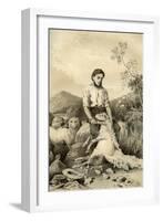 Sheep Shearing, 1879-McFarlane and Erskine-Framed Giclee Print