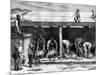 Sheep Shearing, Australia, 1886-A Sirouy-Mounted Giclee Print