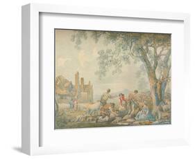 Sheep-Shearing, c1776-1827, (1906)-Thomas Rowlandson-Framed Giclee Print