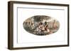 Sheep Shearing-William Hamilton-Framed Giclee Print