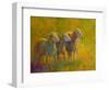 Sheep Trio-Marion Rose-Framed Giclee Print