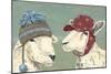 Sheep Xmas II-Jade Reynolds-Mounted Art Print