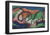 Sheep-Franz Marc-Framed Giclee Print