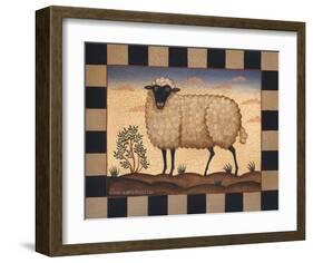 Sheep-Diane Ulmer Pedersen-Framed Art Print