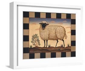 Sheep-Diane Ulmer Pedersen-Framed Art Print