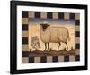 Sheep-Diane Ulmer Pedersen-Framed Art Print