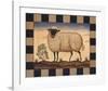 Sheep-Diane Ulmer Pedersen-Framed Art Print