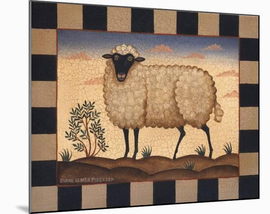 Sheep-Diane Ulmer Pedersen-Mounted Art Print