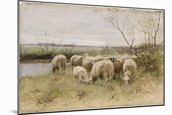 Sheep-Francois Pieter Ter Meulen-Mounted Giclee Print