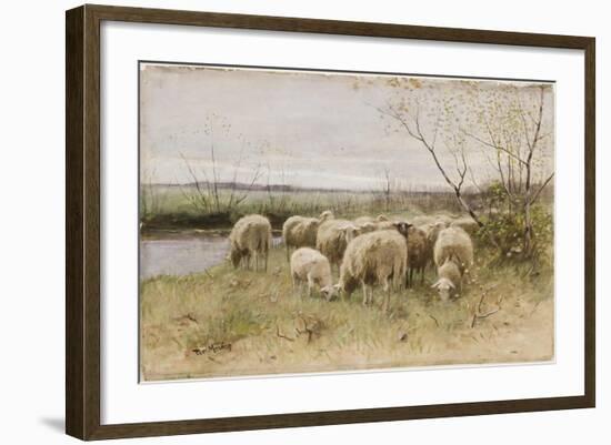 Sheep-Francois Pieter Ter Meulen-Framed Giclee Print