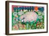 Sheep-Brenda Brin Booker-Framed Giclee Print