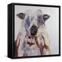 Sheep-Lou Gibbs-Framed Stretched Canvas