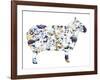 Sheep-Louise Tate-Framed Giclee Print