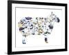 Sheep-Louise Tate-Framed Giclee Print