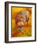 Sheep-Marion Rose-Framed Giclee Print