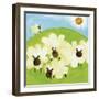 Sheep-null-Framed Giclee Print