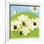 Sheep-null-Framed Giclee Print