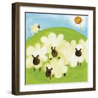 Sheep-null-Framed Premium Giclee Print