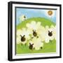 Sheep-null-Framed Premium Giclee Print