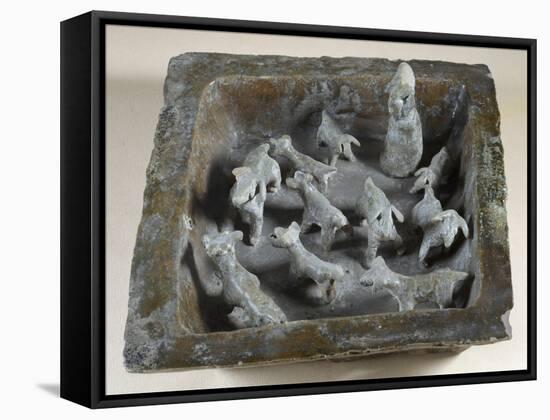 Sheepfold Model, from a Funerary Collection-null-Framed Stretched Canvas