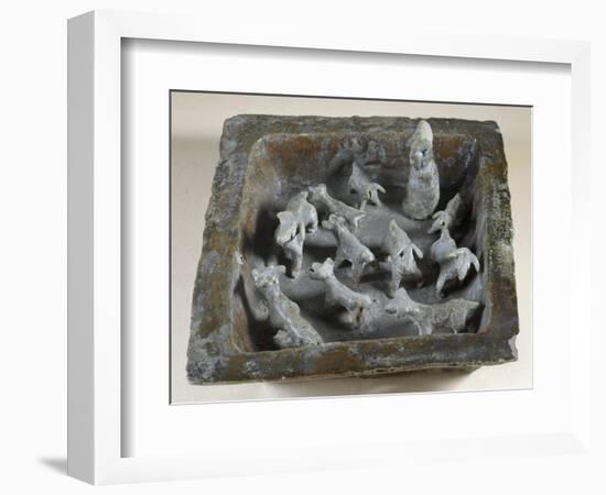 Sheepfold Model, from a Funerary Collection-null-Framed Giclee Print