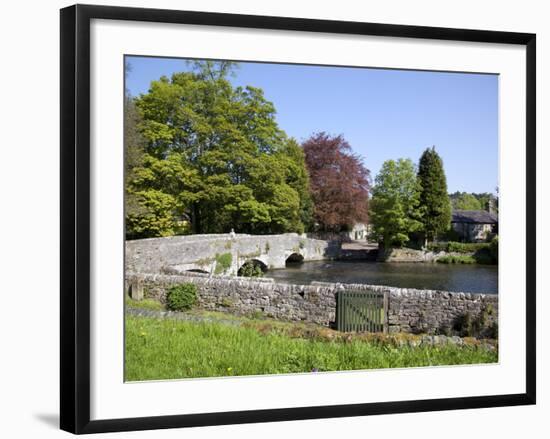 Sheepwash Bridge, Ashford in the Water, Derbyshire, England, United Kingdom, Europe-Frank Fell-Framed Photographic Print