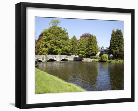 Sheepwash Bridge, Ashford in the Water, Derbyshire, England, United Kingdom, Europe-Frank Fell-Framed Photographic Print