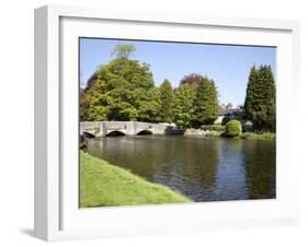 Sheepwash Bridge, Ashford in the Water, Derbyshire, England, United Kingdom, Europe-Frank Fell-Framed Photographic Print