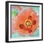 Sheer Poppy Love 1-Elle Summers-Framed Premium Giclee Print