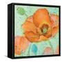 Sheer Poppy Love 2-Elle Summers-Framed Stretched Canvas