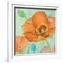 Sheer Poppy Love 2-Elle Summers-Framed Art Print