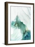 Sheer Teal II-null-Framed Art Print