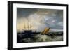 Sheerness as Seen from the Nore, 1808-J. M. W. Turner-Framed Giclee Print