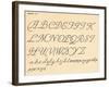 Sheet 10, from a portfolio of alphabets, 1929-Unknown-Framed Giclee Print