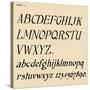 Sheet 4, from a portfolio of alphabets, 1929-Unknown-Stretched Canvas