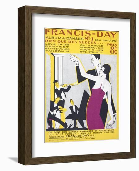 Sheet Music Album of American Dance Music-null-Framed Giclee Print