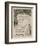 Sheet Music Back Cover, Francis, Day and Hunter-null-Framed Art Print