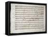 Sheet Music by Mozart: Six Contre Danses-null-Framed Stretched Canvas