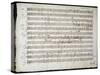 Sheet Music by Mozart: Six Contre Danses-null-Stretched Canvas
