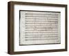 Sheet Music by Mozart: Six Contre Danses-null-Framed Giclee Print