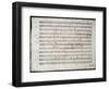 Sheet Music by Mozart: Six Contre Danses-null-Framed Giclee Print