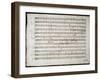 Sheet Music by Mozart: Six Contre Danses-null-Framed Giclee Print