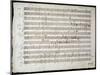 Sheet Music by Mozart: Six Contre Danses-null-Mounted Giclee Print