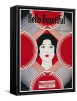 Sheet Music Cover, 1931-null-Framed Stretched Canvas
