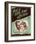 Sheet Music Cover, Just a Little Fond Affection-null-Framed Art Print