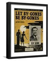 Sheet Music Cover, Let By-Gones Be By-Gones-null-Framed Art Print