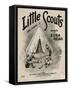 Sheet Music Cover, Little Scouts-null-Framed Stretched Canvas