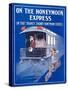 Sheet Music Cover: “On the Honeymoon Express” Music by J. Kendis and F. Sti-null-Stretched Canvas