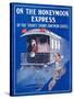 Sheet Music Cover: “On the Honeymoon Express” Music by J. Kendis and F. Sti-null-Stretched Canvas