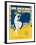 Sheet Music Covers: “April Showers Bring May Flowers” Music by N. and J. Sh-null-Framed Art Print